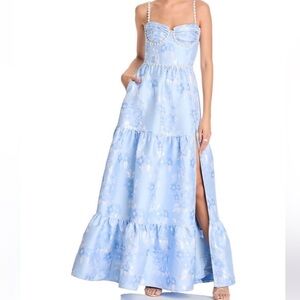 V. Chapman Light Blue Lucetta dress